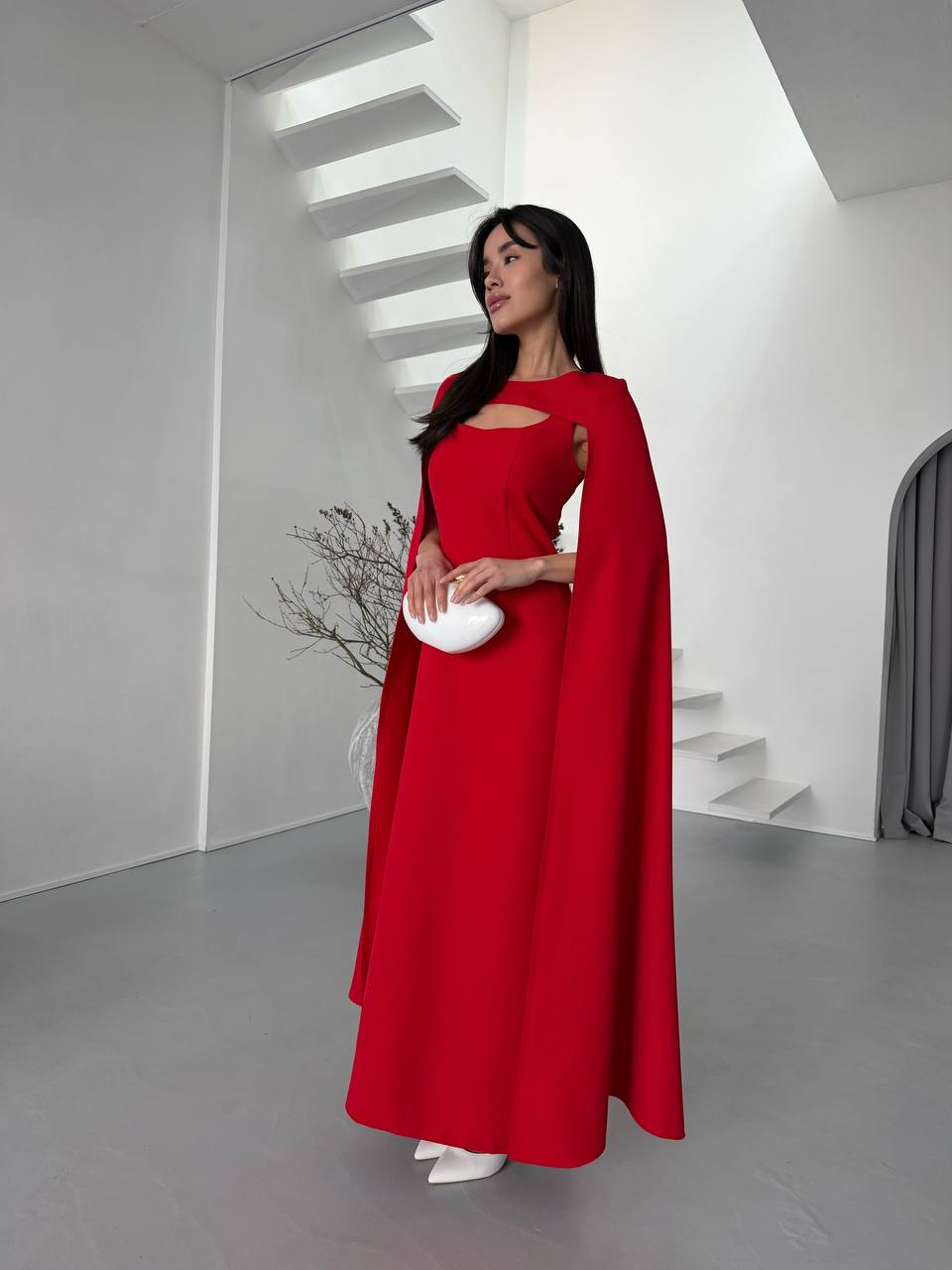 Set: Dress + cape