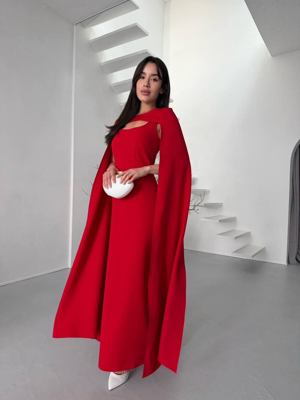 Set: Dress + cape