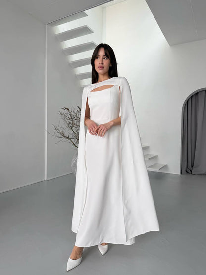 Set: Dress + cape