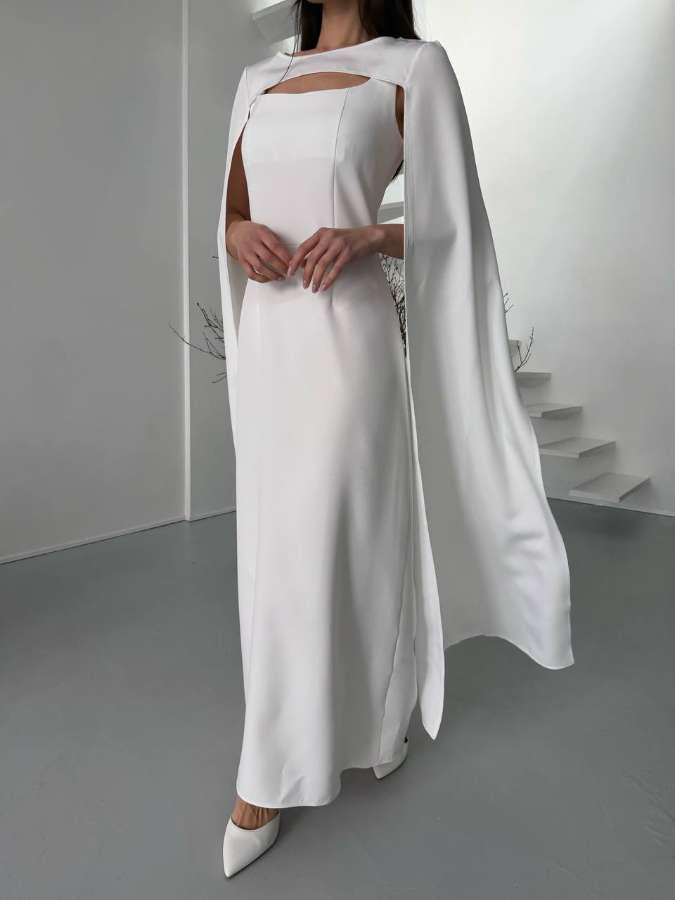 Set: Dress + cape