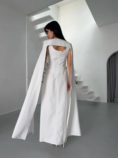 Set: Dress + cape