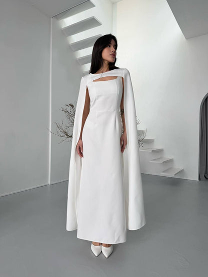 Set: Dress + cape