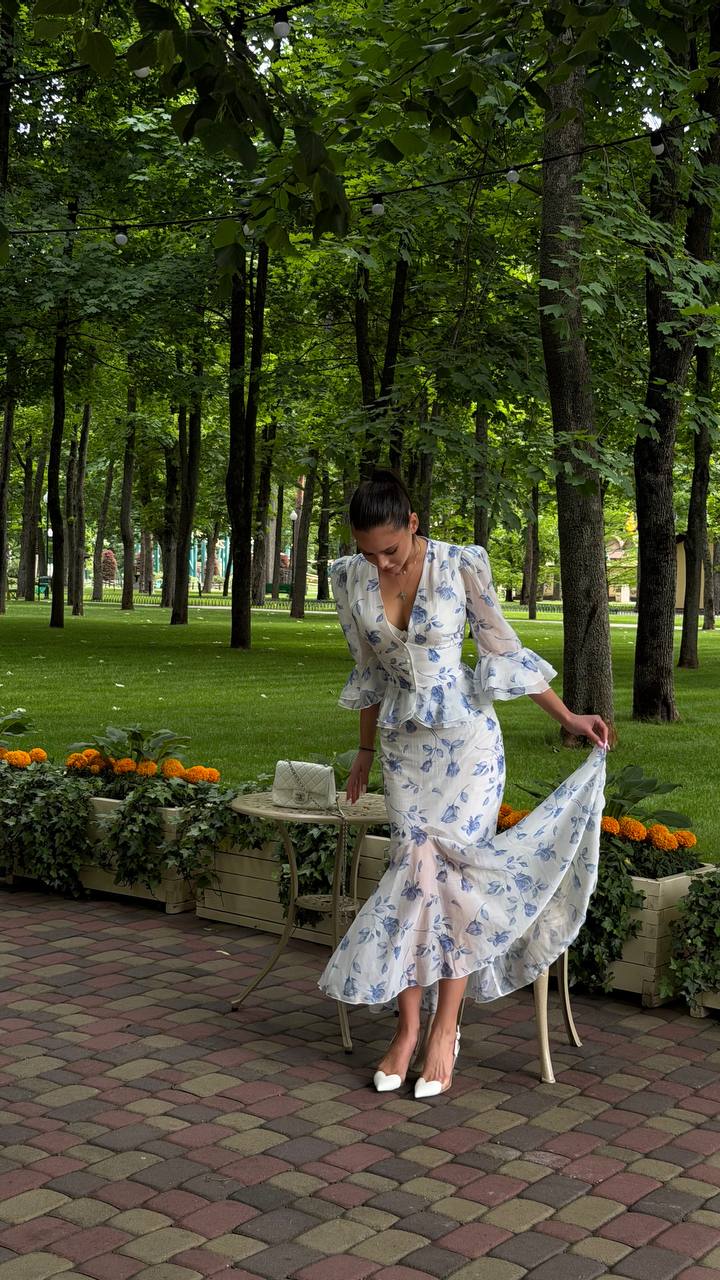 Dress - floral print set