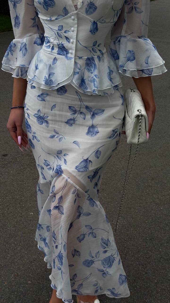 Dress - floral print set