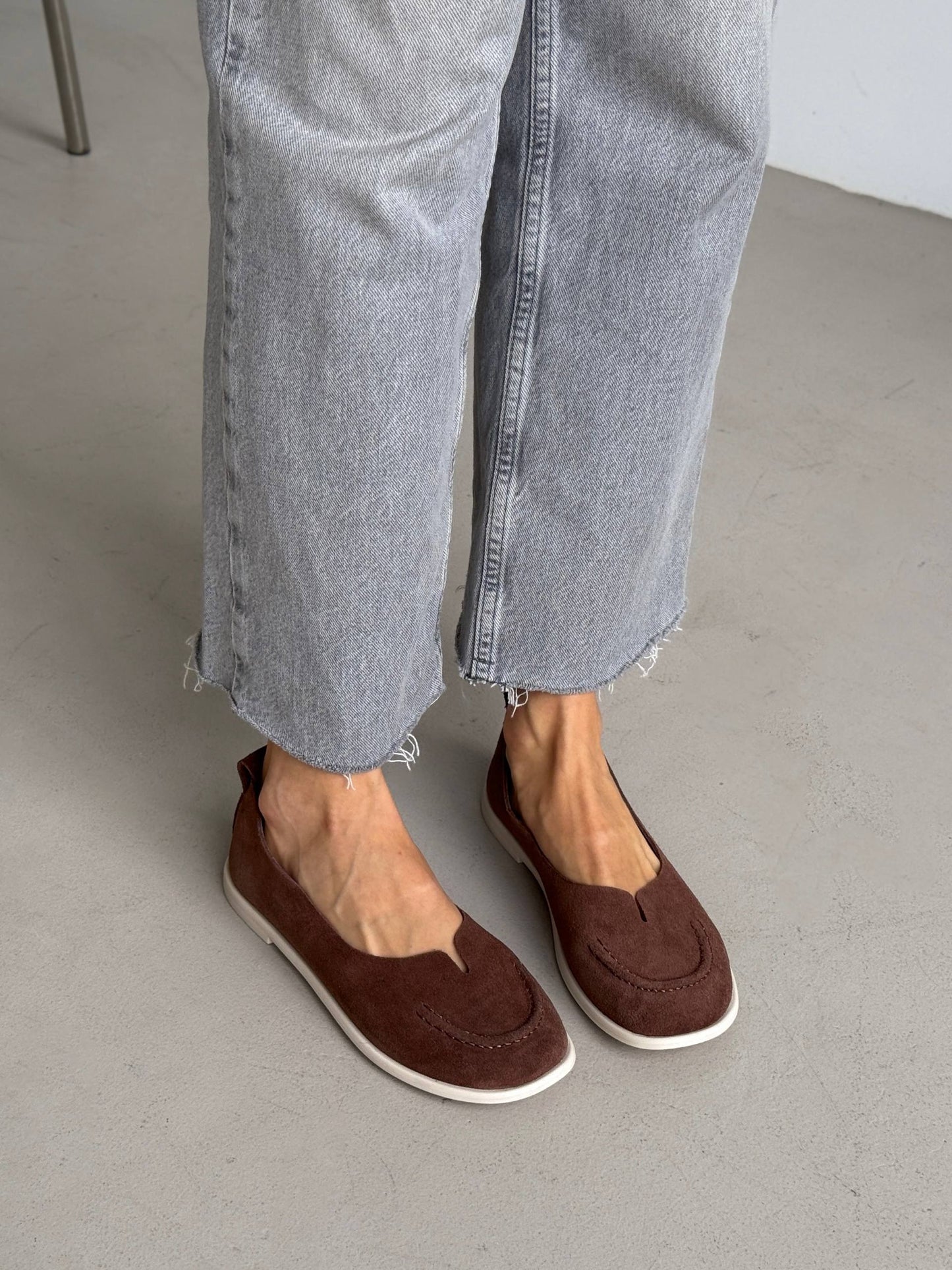 Неймовірно м'які балетки barefoot, коричневий