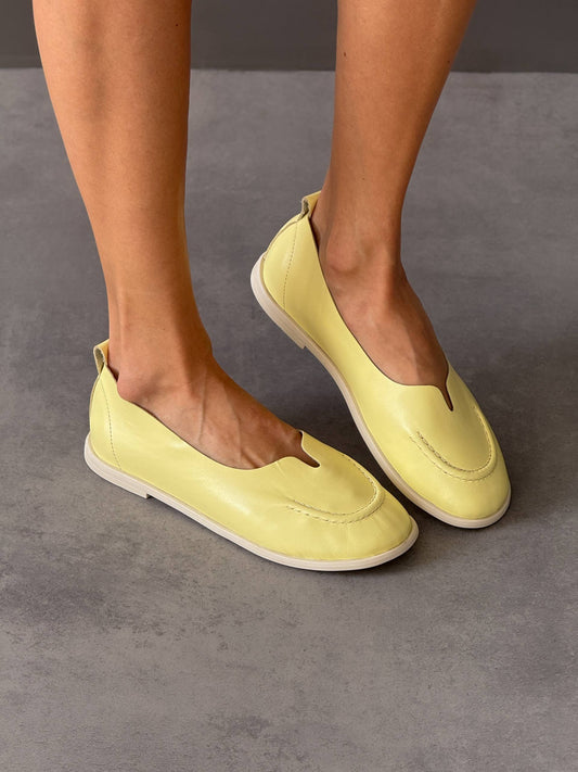 Неймовірно м'які балетки barefoot, пастельно-жовтий