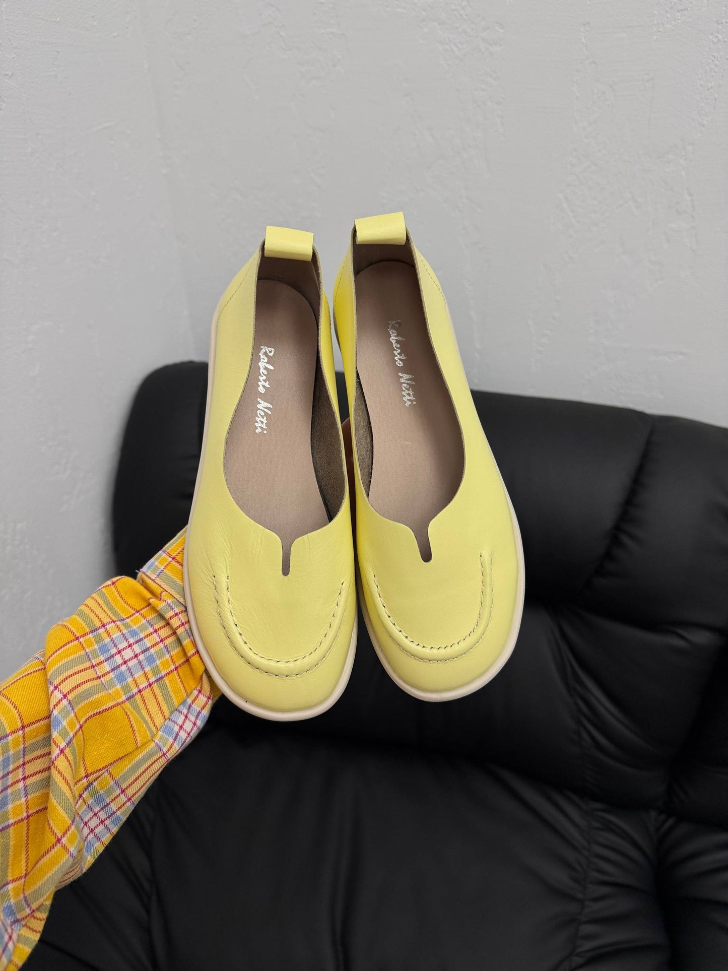 Неймовірно м'які балетки barefoot, пастельно-жовтий