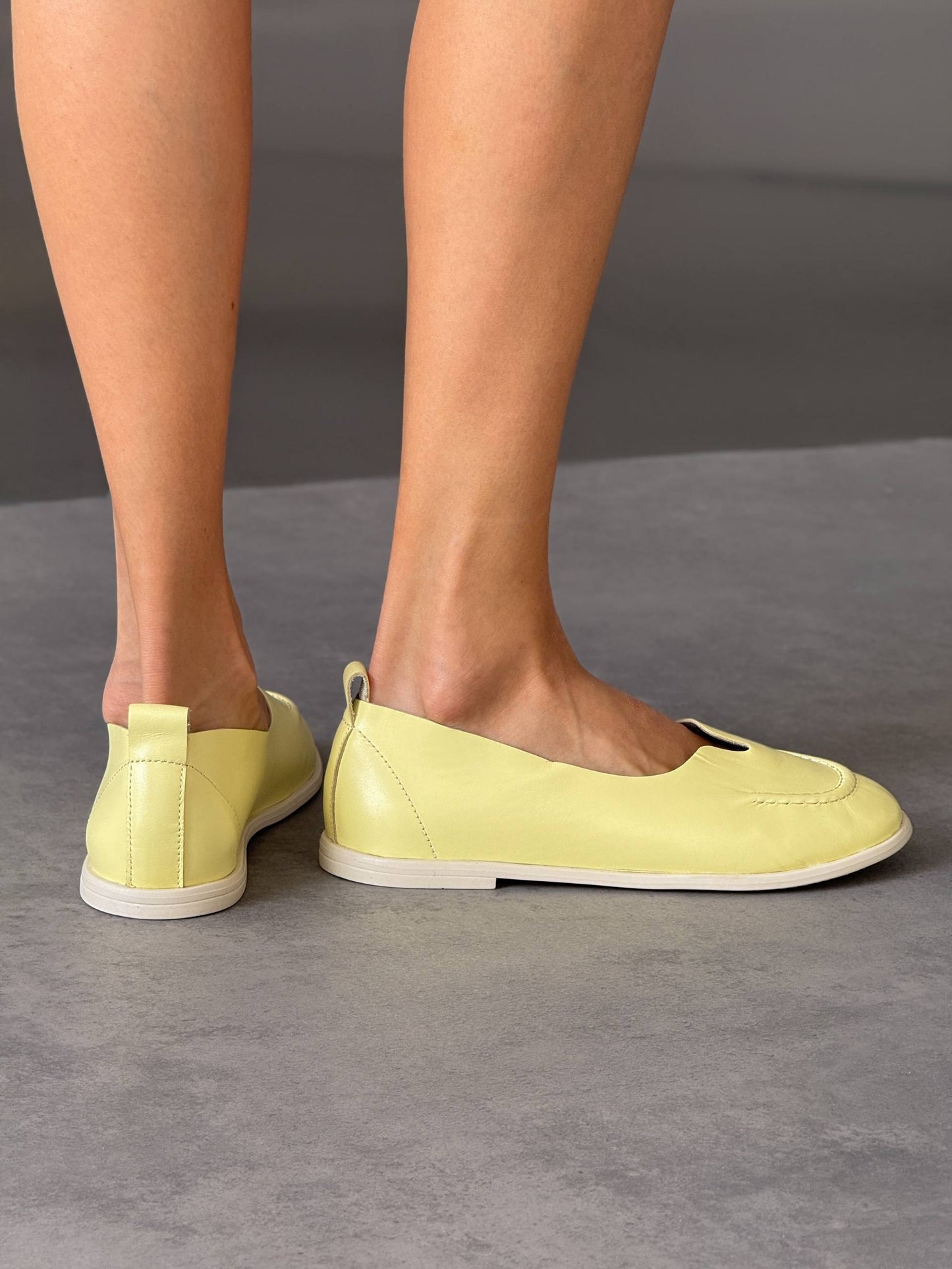 Неймовірно м'які балетки barefoot, пастельно-жовтий