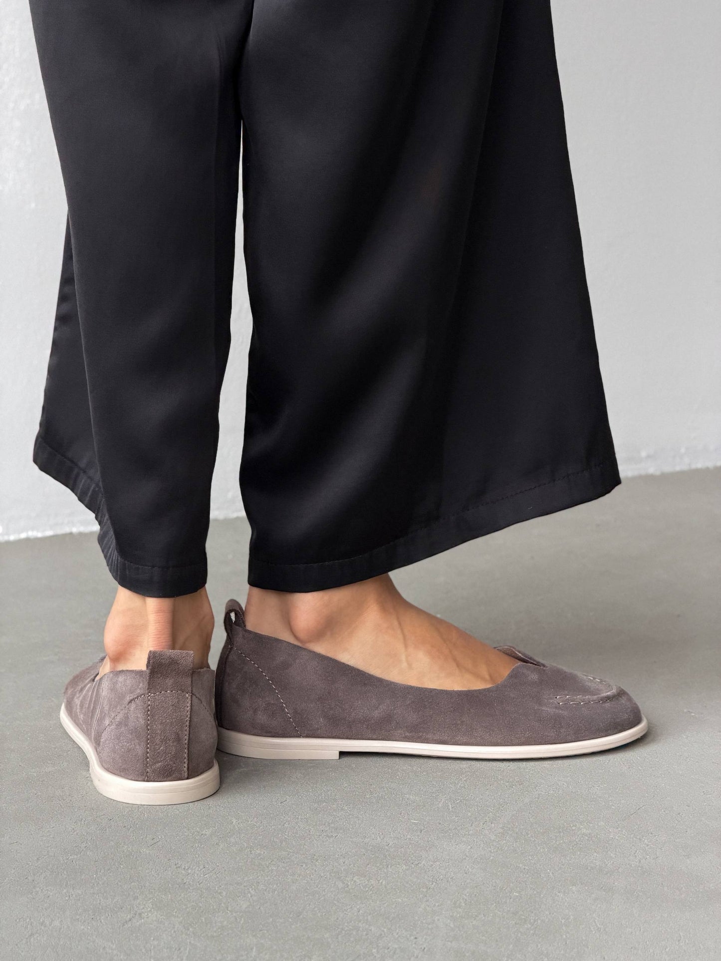 Неймовірно м'які балетки barefoot, сірий