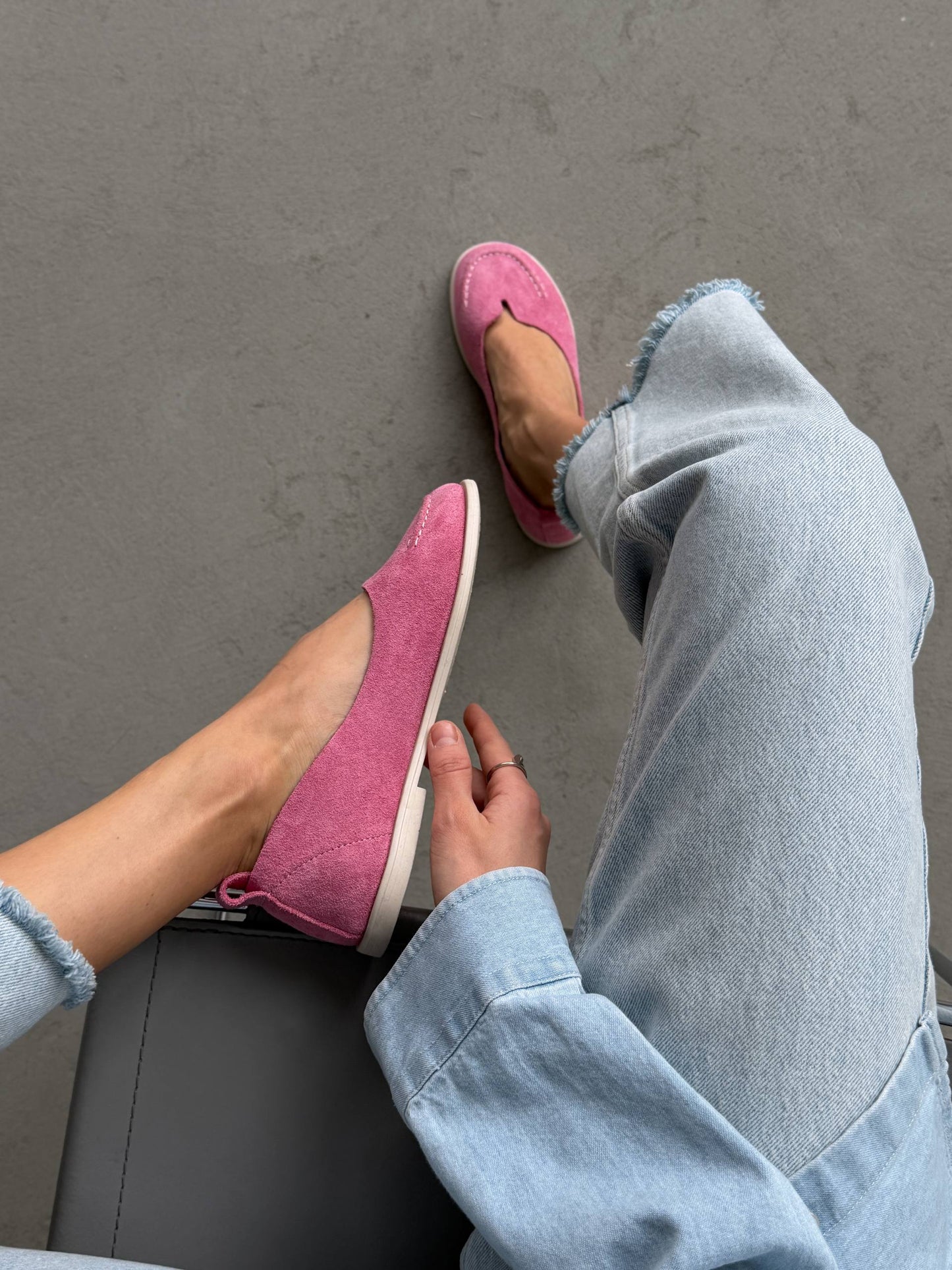 Неймовірно м'які балетки barefoot, рожевий