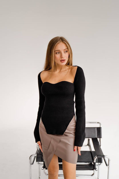 Blouse, black