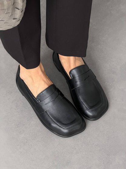 Anatomical barefoot loafers ™️ NikArt, black