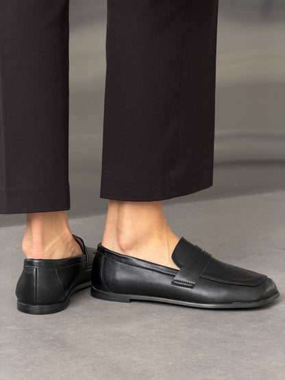 Anatomical barefoot loafers ™️ NikArt, black