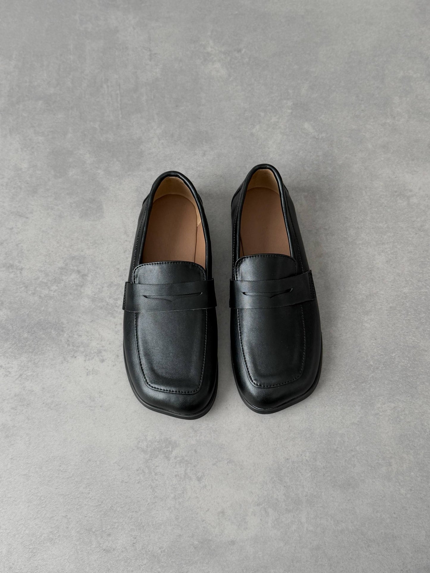 Anatomical barefoot loafers ™️ NikArt, black