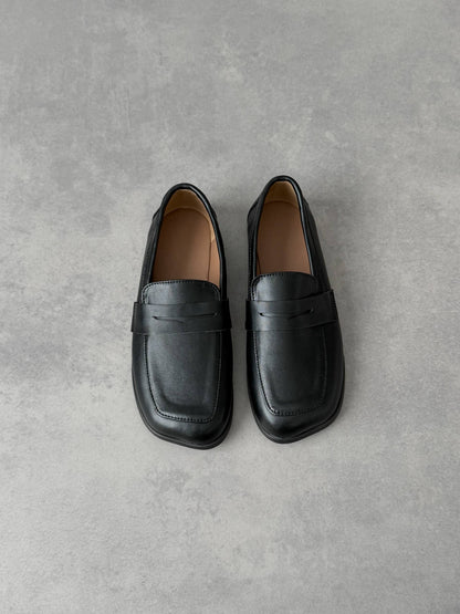 Anatomical barefoot loafers ™️ NikArt, black