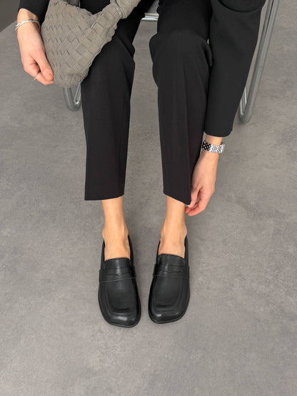 Anatomical barefoot loafers ™️ NikArt, black