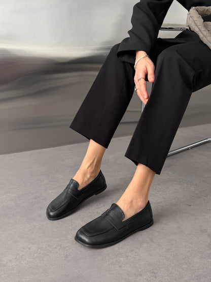 Anatomical barefoot loafers ™️ NikArt, black