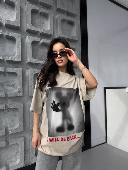 Oversized tie-dye print t-shirt (1)