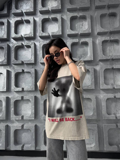 Oversized tie-dye print t-shirt (1)