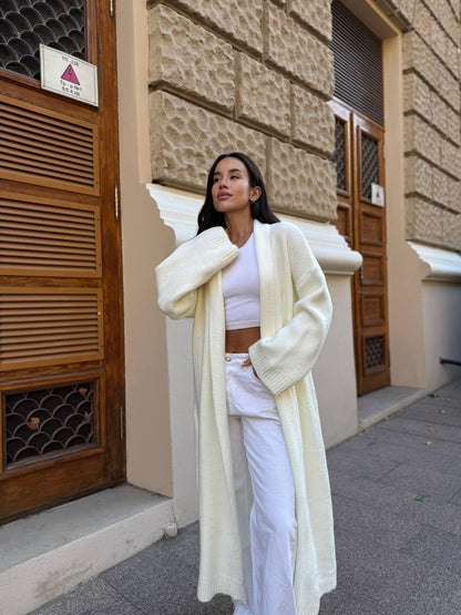 Longline cardigan