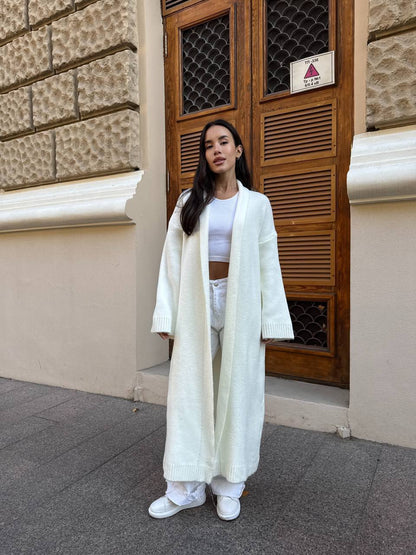 Longline cardigan