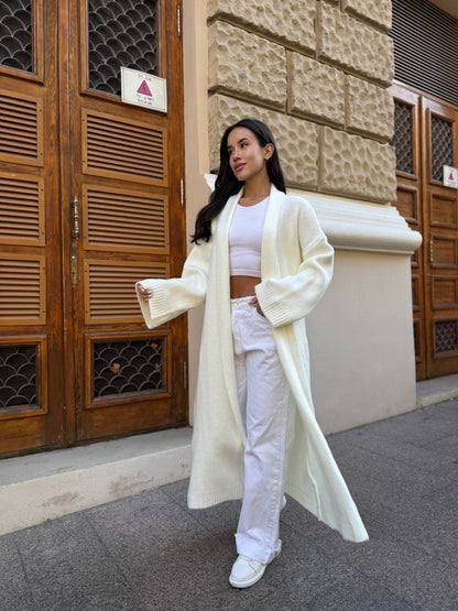 Longline cardigan