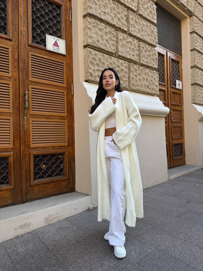Longline cardigan