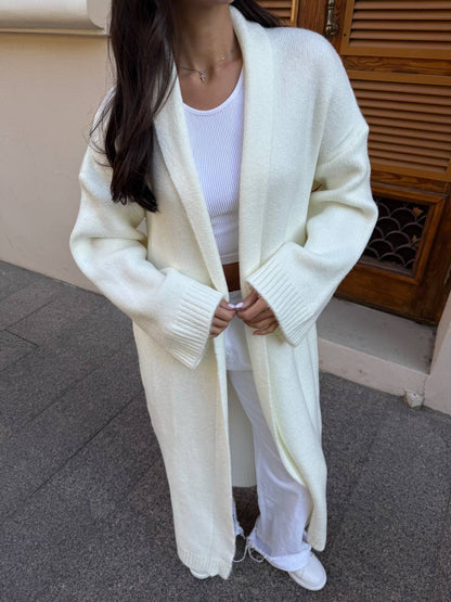 Longline cardigan