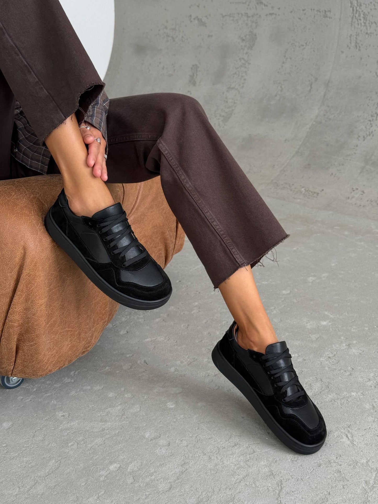 Anatomical sneakers ™NikArt, black