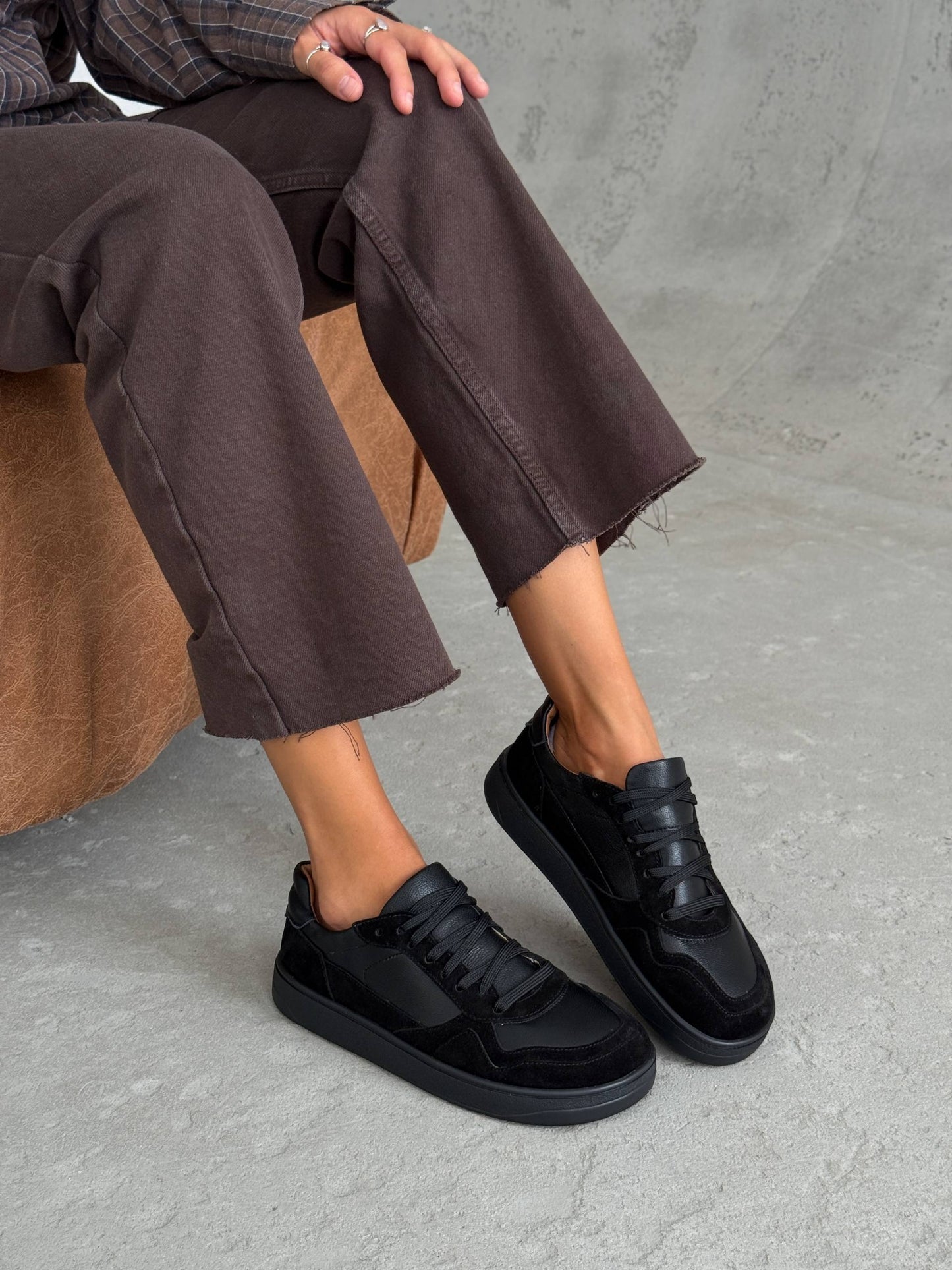 Anatomical sneakers ™NikArt, black