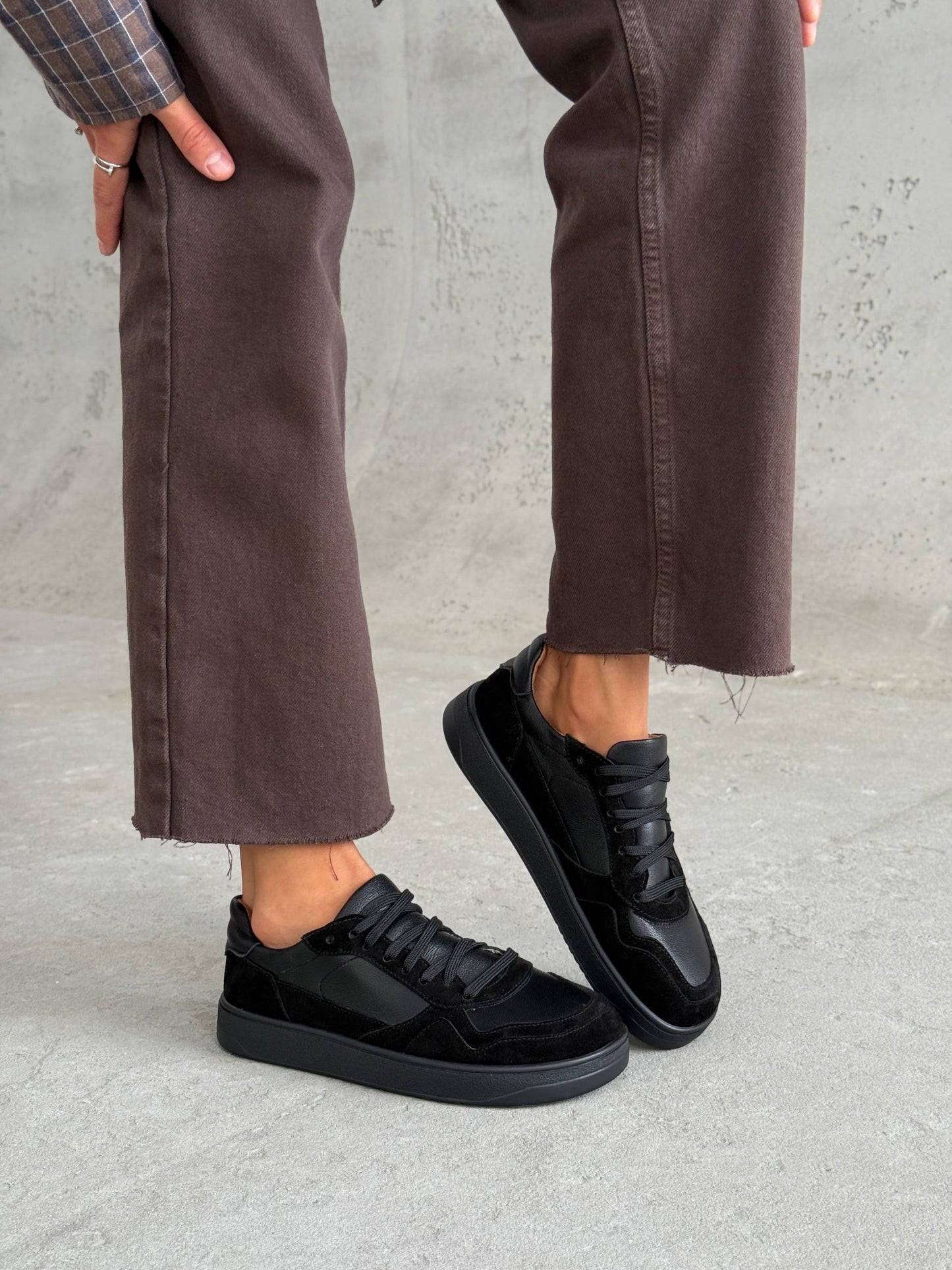 Anatomical sneakers ™NikArt, black