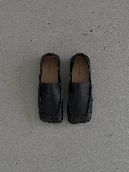 Ekskluzywne loafersy marki "Ari Andano", czarne