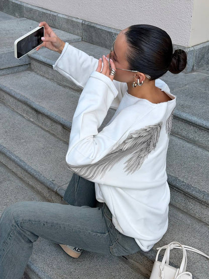 "GOD BLESS YOU" long-sleeve shirt