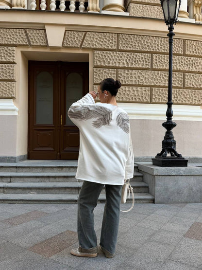 "GOD BLESS YOU" long-sleeve shirt