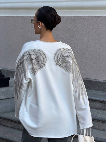 "GOD BLESS YOU" long-sleeve shirt