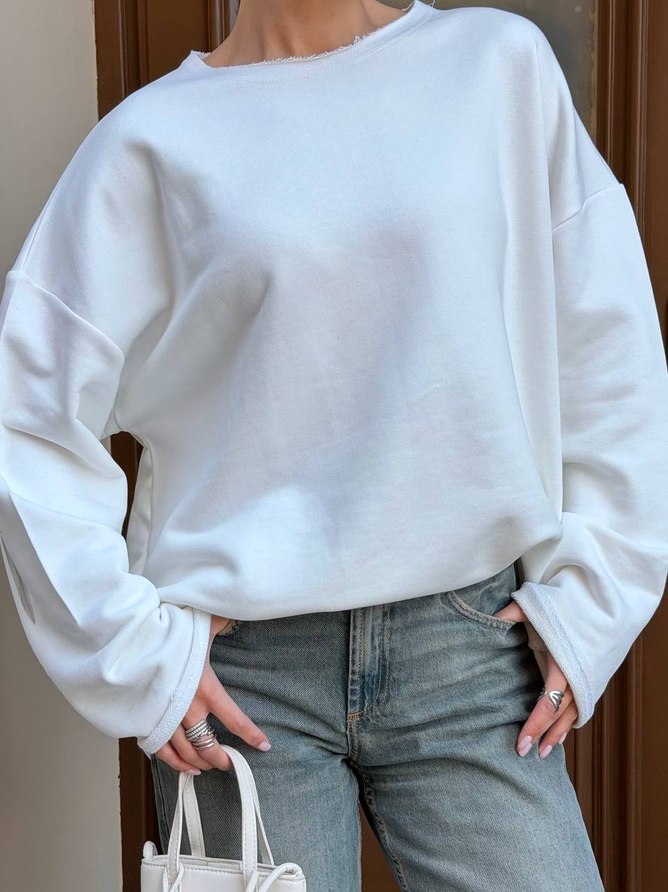 "GOD BLESS YOU" long-sleeve shirt