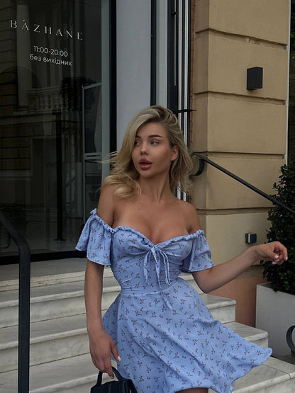 Floral print dress