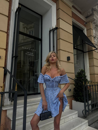 Floral print dress
