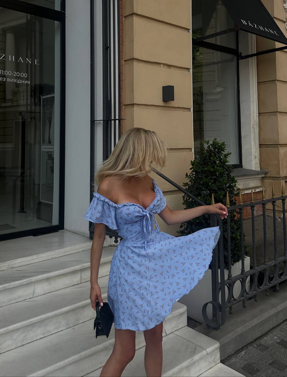 Floral print dress