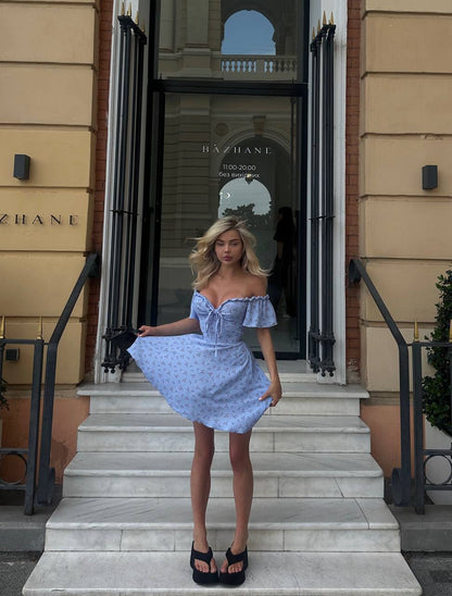Floral print dress
