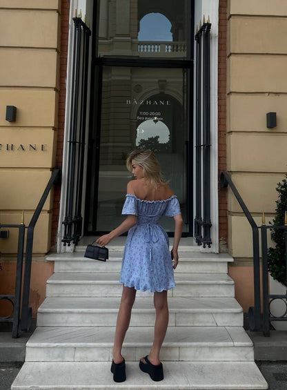 Floral print dress