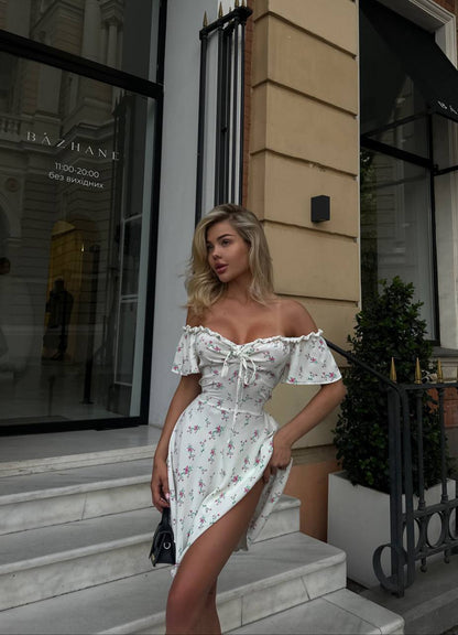 Floral print dress
