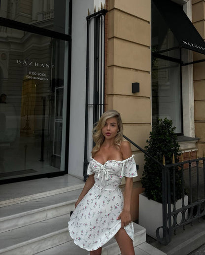 Floral print dress