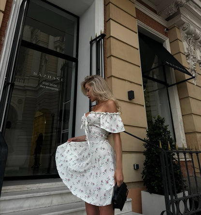 Floral print dress