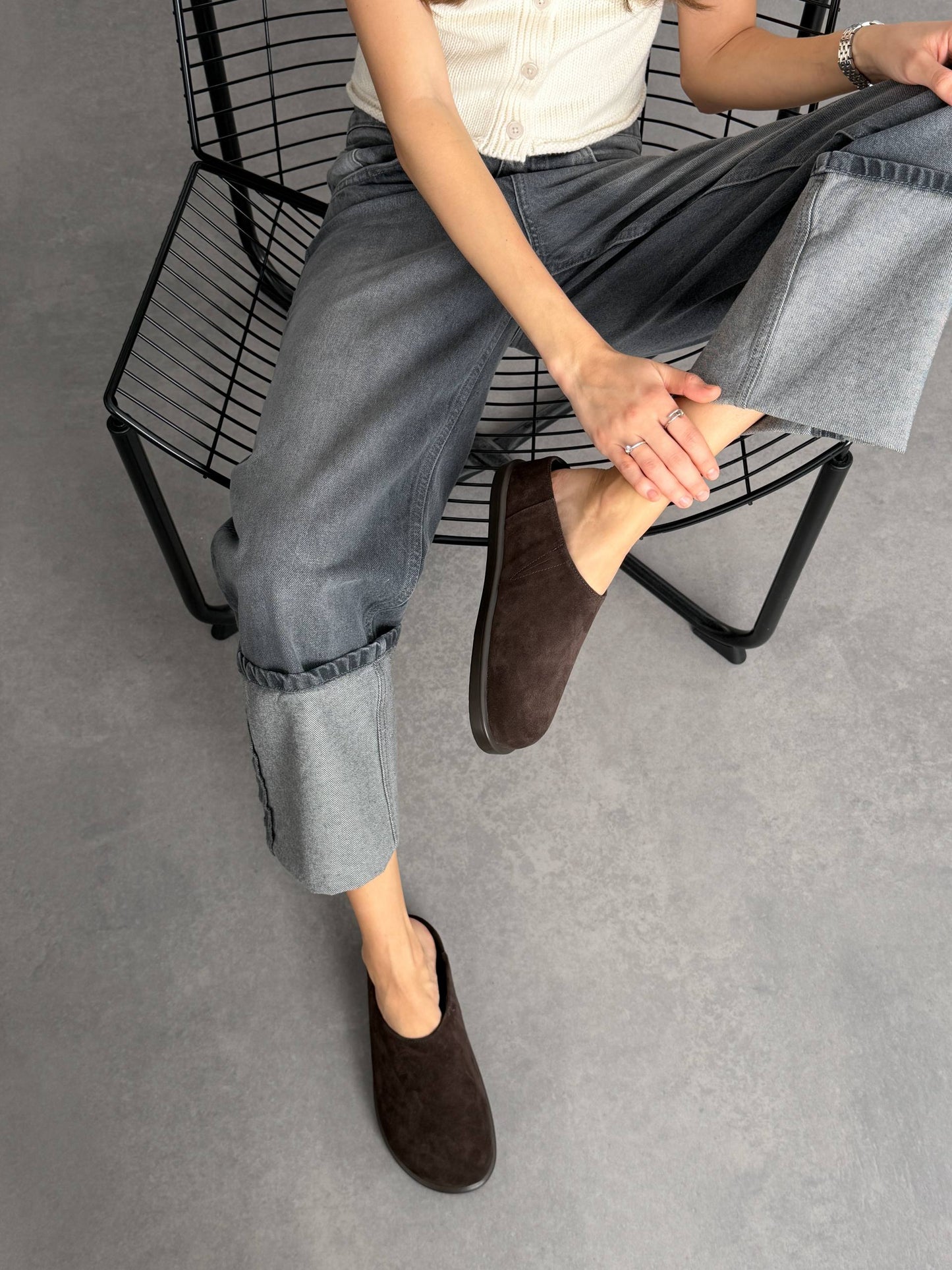 Анатомічні клоги barefoot, коричневий
