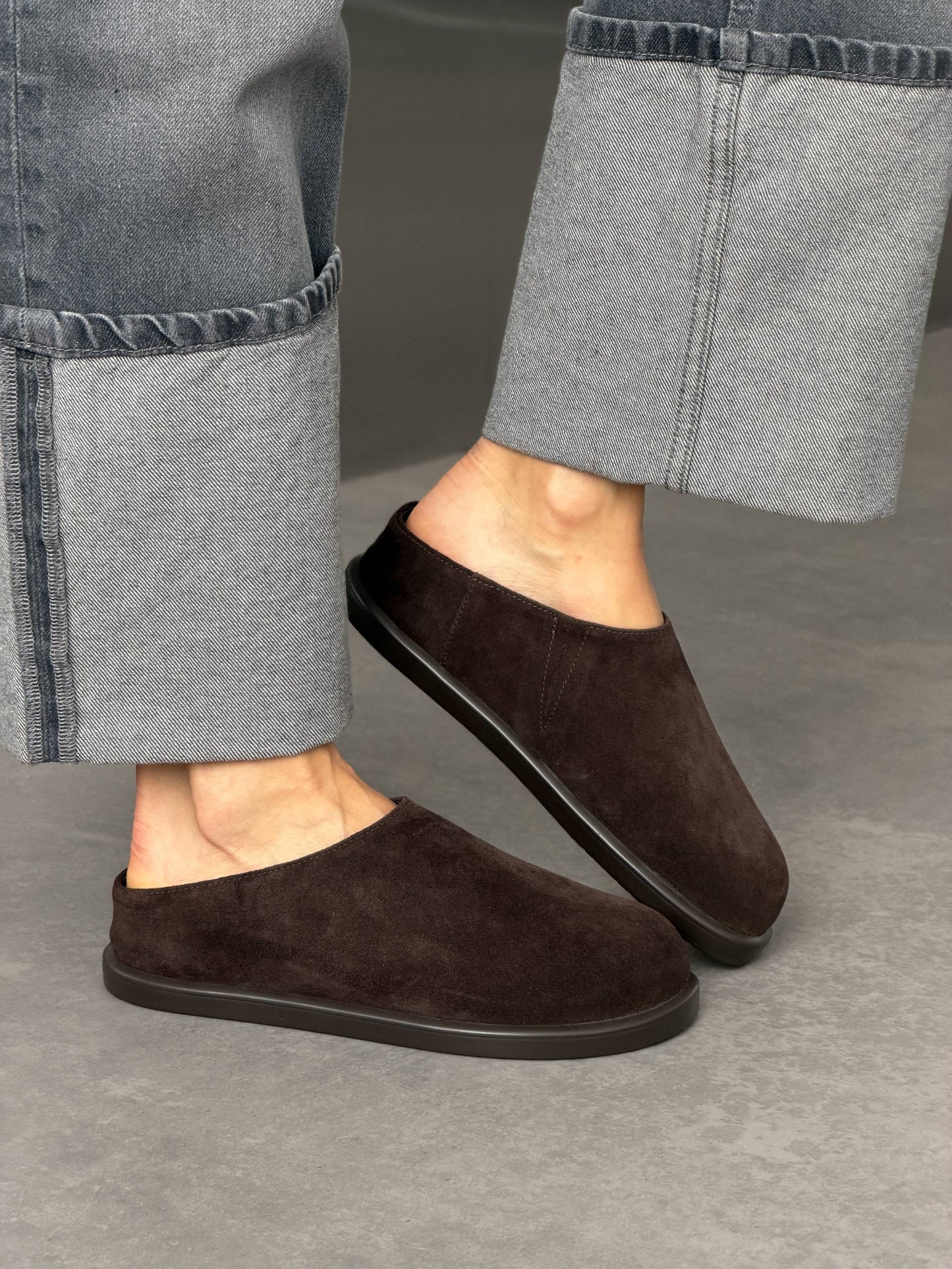 Анатомічні клоги barefoot, коричневий