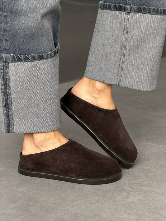 Анатомічні клоги barefoot, коричневий