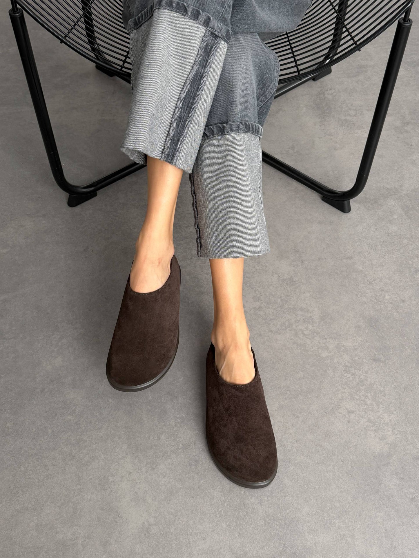 Анатомічні клоги barefoot, коричневий
