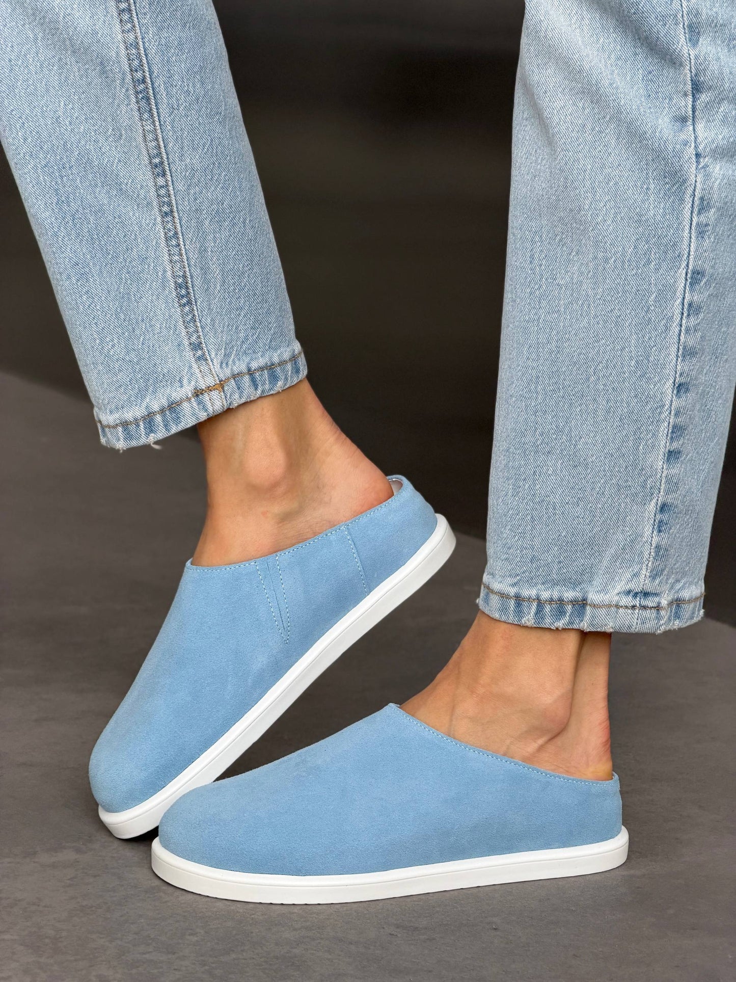 Анатомічні клоги barefoot, блакитний