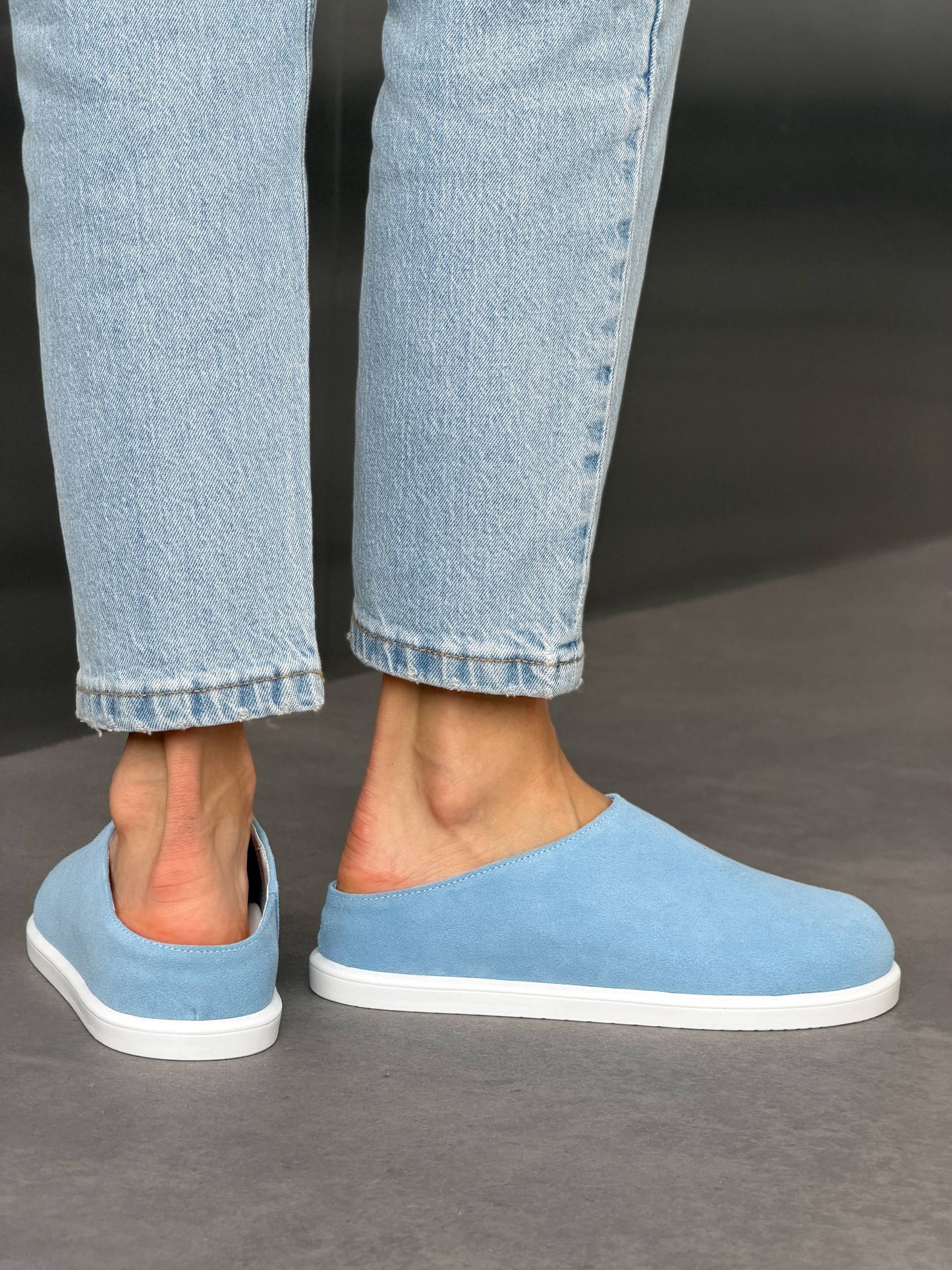Анатомічні клоги barefoot, блакитний